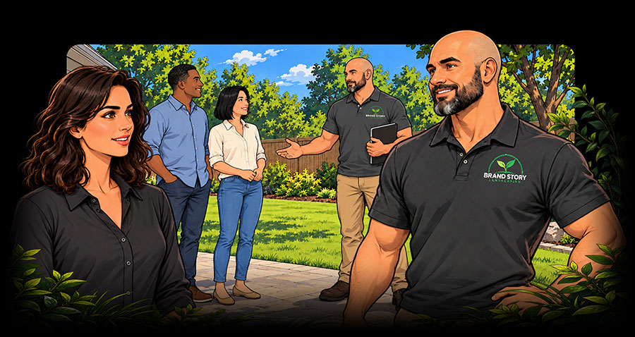 Brand Story Landscaping Cover